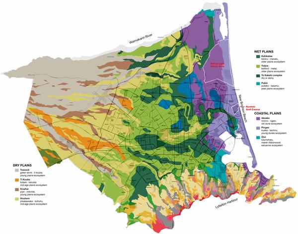 Christchurch Eco Systems Map