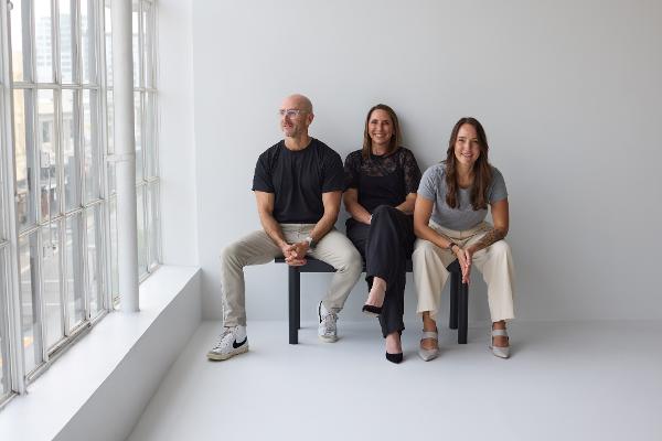 Left to right: Wade Kirkland, Fiona Kerr, Emily Ostrowska