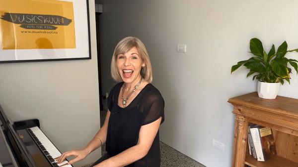 Learn fun songs and singing techniques with professional singer Loretta
