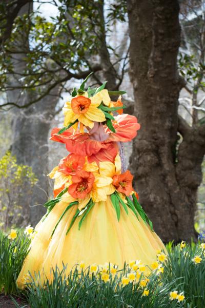 One of Jenny Gillies' Daffodil Costumes