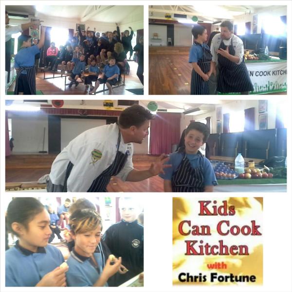 Wellsford School Kids Can Cook Visit 2014