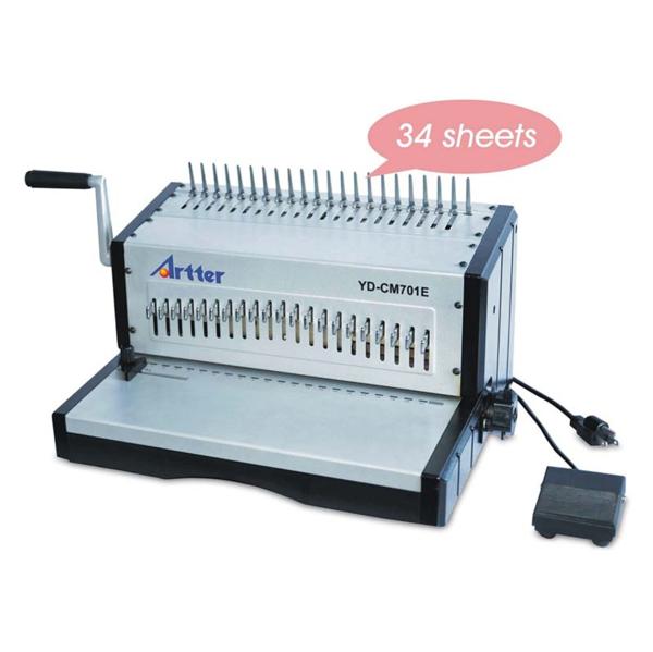 CM701E Electric Comb Binding Machine