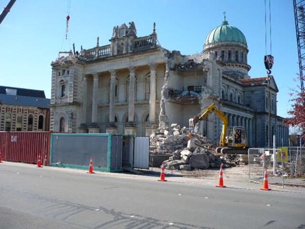 ChCh Catholic Cathedral post ChCh Earthquake
