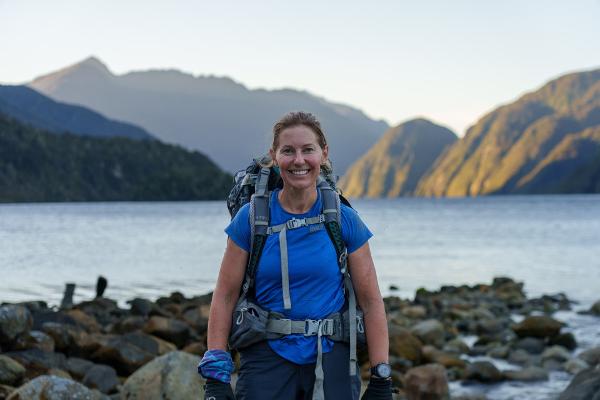 Lake H&#257;wea's Tanya Bottomley's talk will cover her traverse of the 45th Parallel