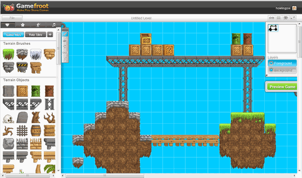 Gamefroot game creator