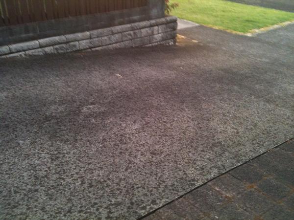 Just hitting the ground "Its Raining In Taranaki!"