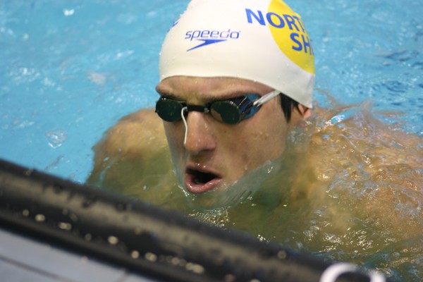 Andrew McMillan after qualifying for the World Short Course Champs tonight