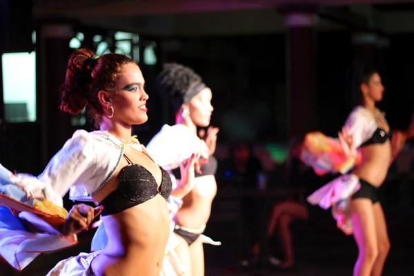 Salsa dancing in Cuba