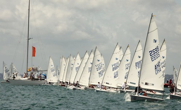 Local sailors are occupying the top three spots in provisional results published this afternoon