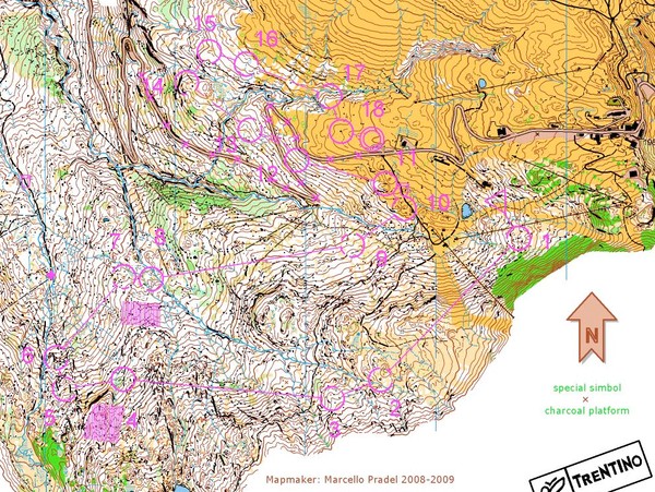 Junior World Orienteering Champs - Long distance course - Women