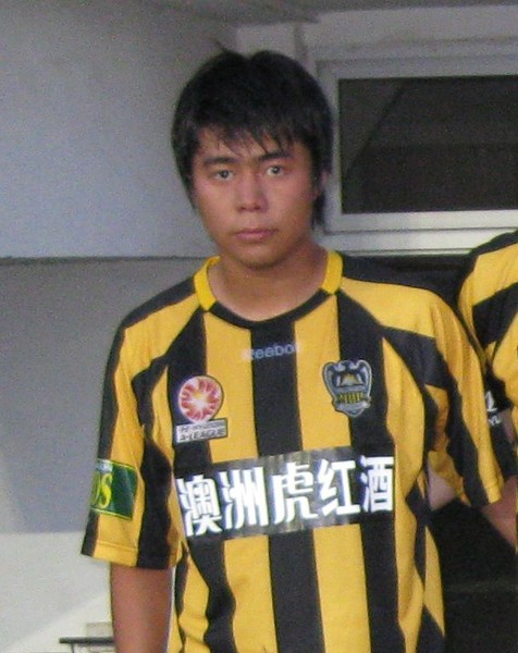 Chinese under-23 international striker Jiang Chen
