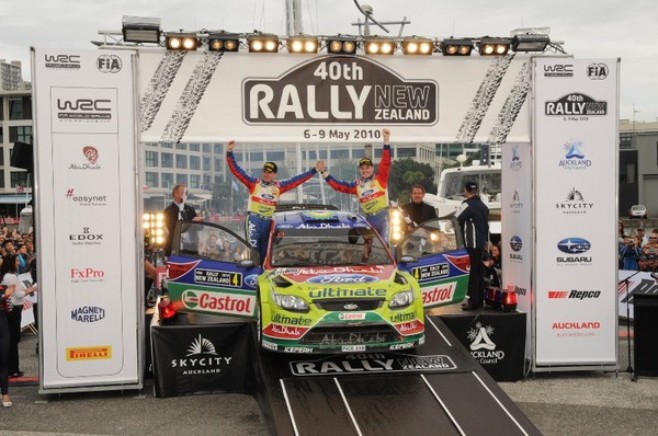 BP Ford driver Jari-Matti Latvala created history when he won Rally New Zealand on 9 May &#8211; his victory was Ford's 75th WRC win, breaking a record long-held by Lancia.