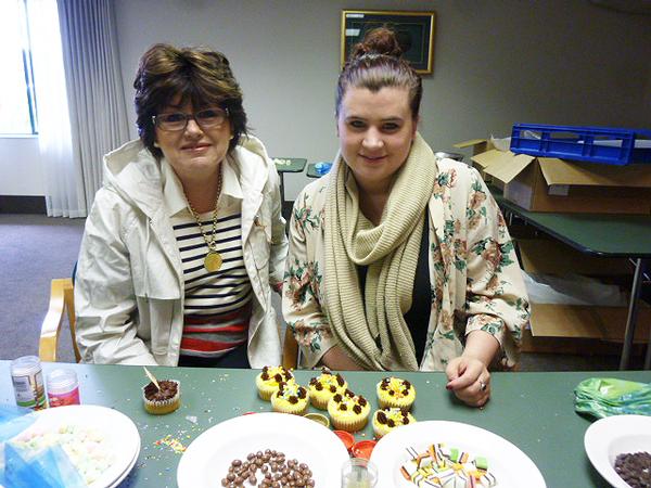 Jet Park Director Liz Herrmann with Catherine Davies of Auckland SPCA.