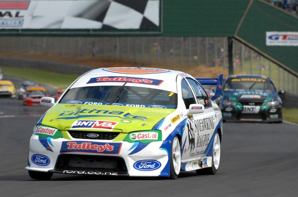 defending champion John McIntyre, BNT V8s Championship at Pukekohe November 2008.