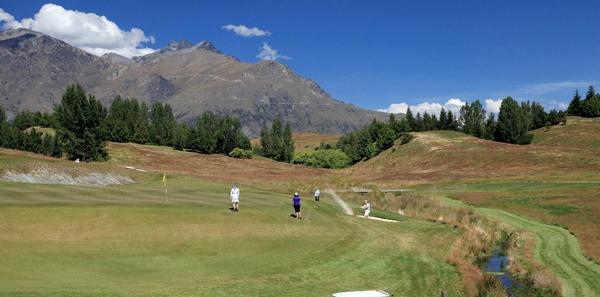 Overlooking the 7th green of the Coronet Nine course to the new stage 3A development area.