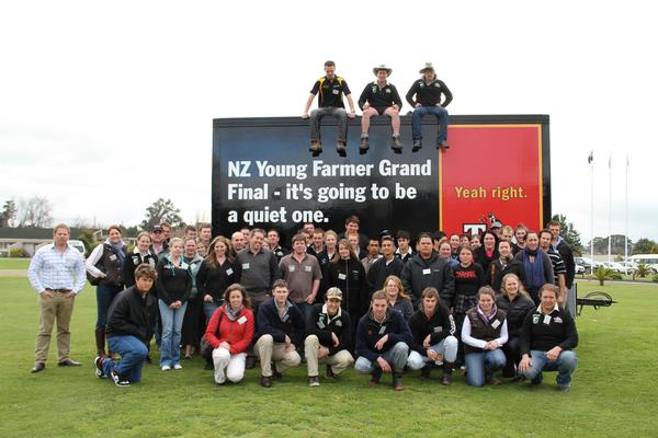 TBfree NZYF Annual Conference Attendees outside the Copthorne Hotel and Resort