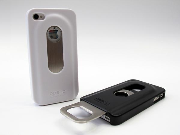 Gadget gear up - iPhone 4 case with slide out bottle opener