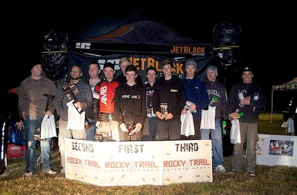 Overall winners from Phantom Focus Racing &#8211; four young riders taking on the Team of 4 competition successfully, taking out the line honours as well.