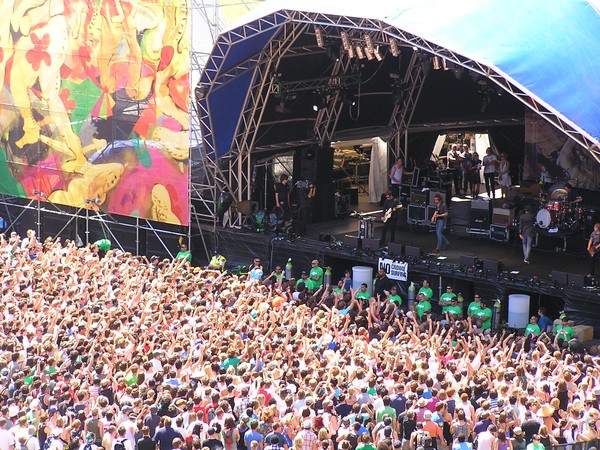 Kasabian on the Blue Stage