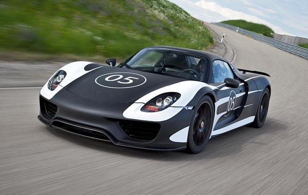 Porsche 918 Spyder prototypes commence trials.