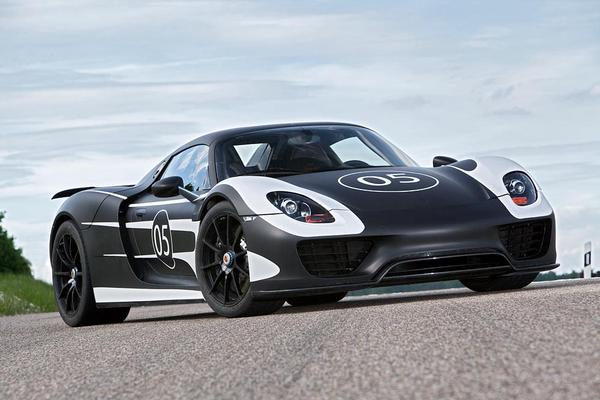 Porsche 918 Spyder prototypes commence trials.