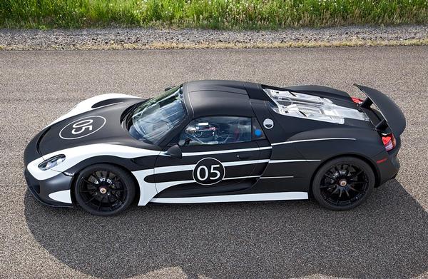 Porsche 918 Spyder prototypes commence trials.