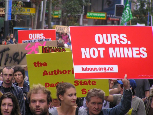 March against the Government's mining plans today