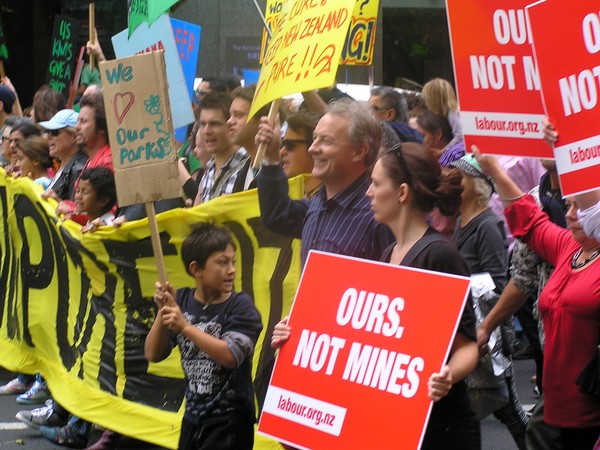 March against the Government's mining plans today