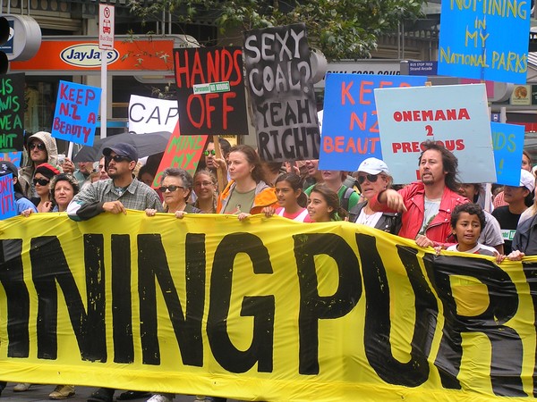 March against the Government's mining plans today