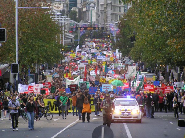 March against the Government's mining plans today