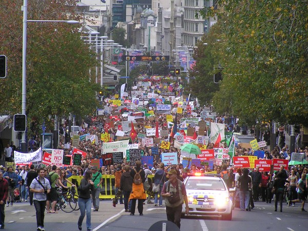 March against the Government's mining plans today