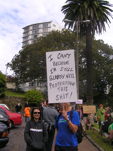 March against the Government's mining plans today