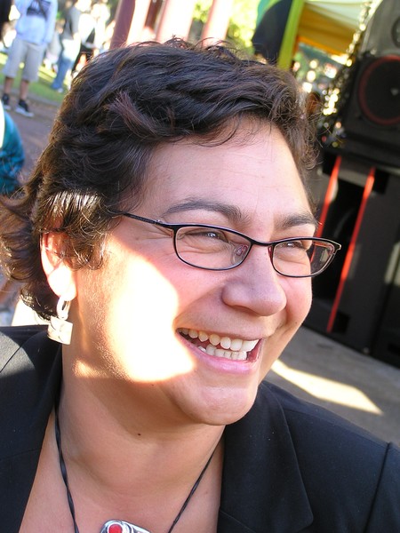 Metiria Turei at J-Day in Albert Park