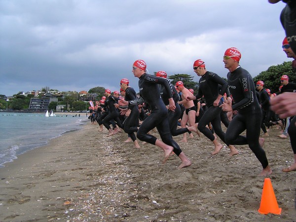 The men start race one Stroke and Stride 2007 - 2008 