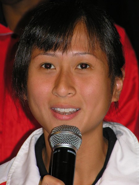 Singapore Captain, Pearline Chan, at the Captains Call