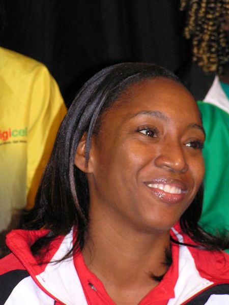 Trinidad & Tobago Captain, Rhonda John-Davis, at the Captains Call