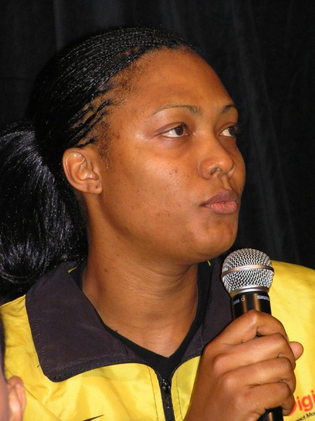 Jamica Captain, Elaine Davis, at the Captains Call