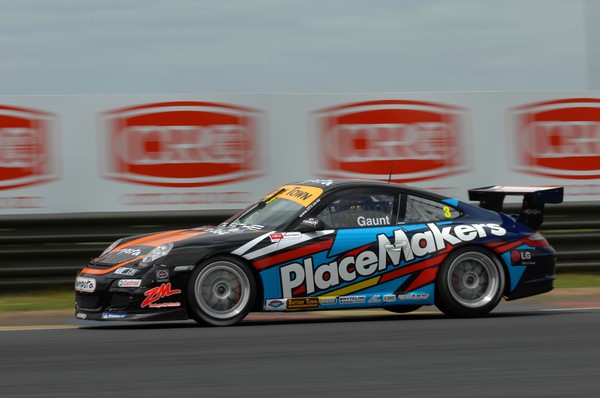 Defending Battery Town Porsche GT3 Cup Challenge champion Craig Baird will have a rear-view mirror full of team-mate Daniel Gaunt for this weekend's racing at Ruapuna near Christchurch.