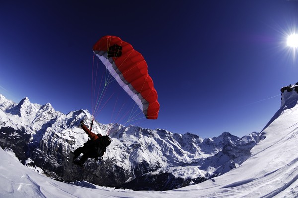 One of many film submissions received; Play Gravity is set in the picturesque French Alps