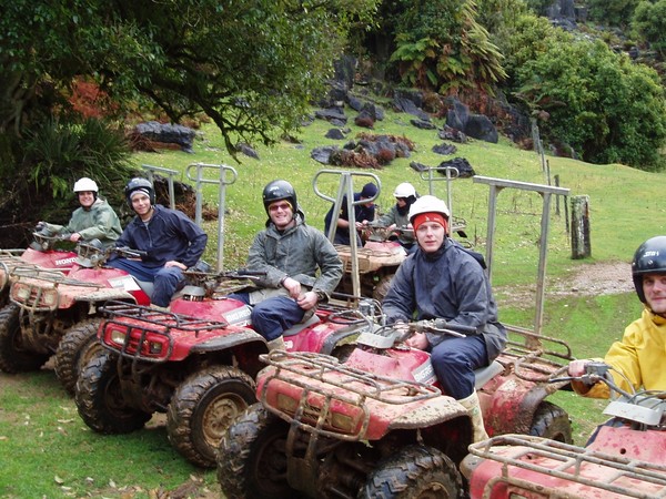 Quad biking with BoyzWeekend 