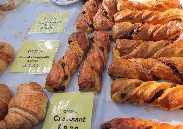 A selection of Pastries from Bonjour in Arrowtown.