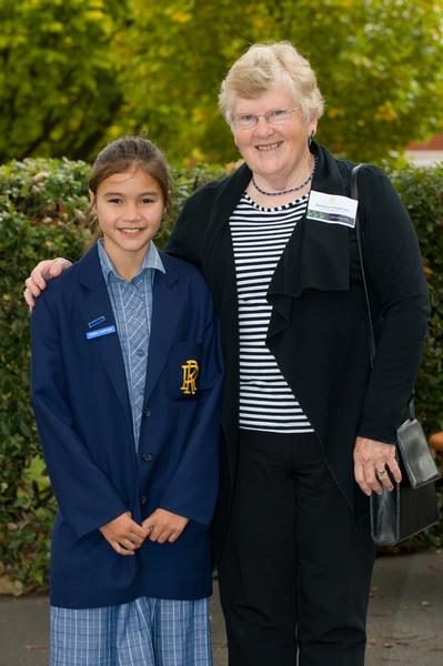 Hilary Royds and her aunt Barbara Chapman (nee Royds)