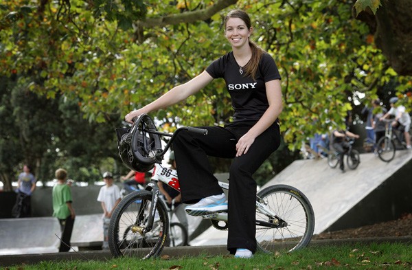 Sony New Zealand is proud to announce its plans to sponsor 19-year-old world champion BMX athlete Sarah Walker