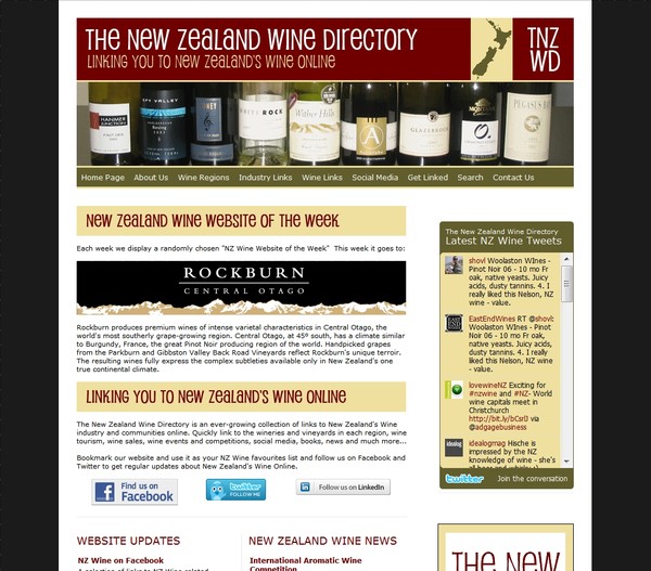 The New Zealand Wine Directory