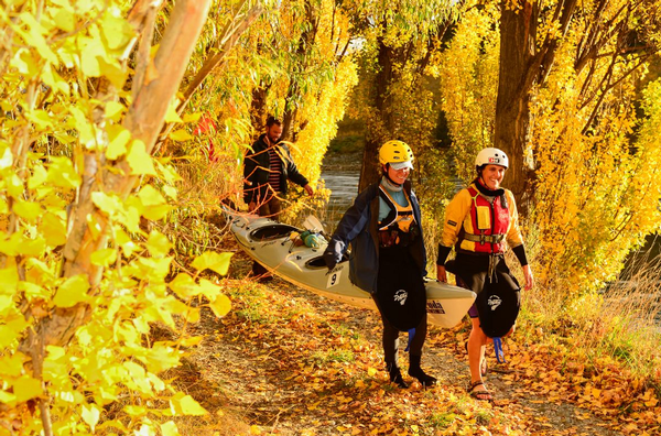 Portage at the Roxburgh Dam