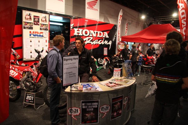 Speedshow09 Honda bikes