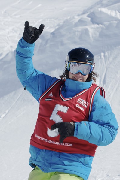 Ralph Backstrom from Squaw Valley California took first place in the VnC Cocktail Downhill, the final event of the World Heli Challenge