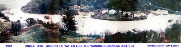 The great 1981 flood of Waikino