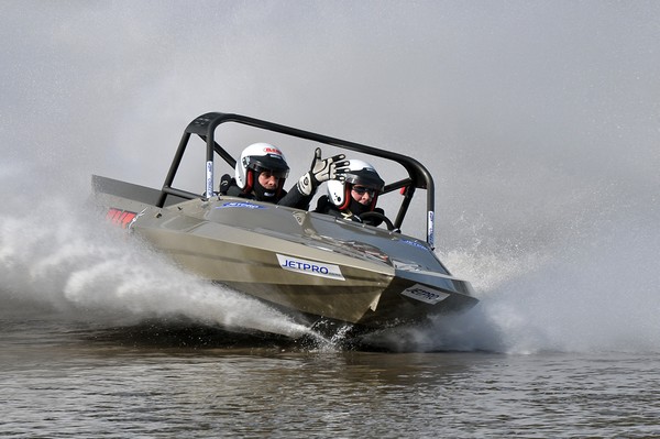 Consistency has again rewarded Whangamata's Ray Thompson and navigator David Toms, winning the weekend's fourth round of the Jetpro Lites category of the Jetpro Jetsprinting Championship held in the Hawke's Bay