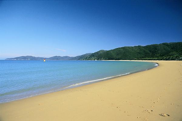 Totaranui Beach in the Abel Tasman National Park